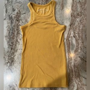 Aeropostale mustard yellow tank top. Size S-M.